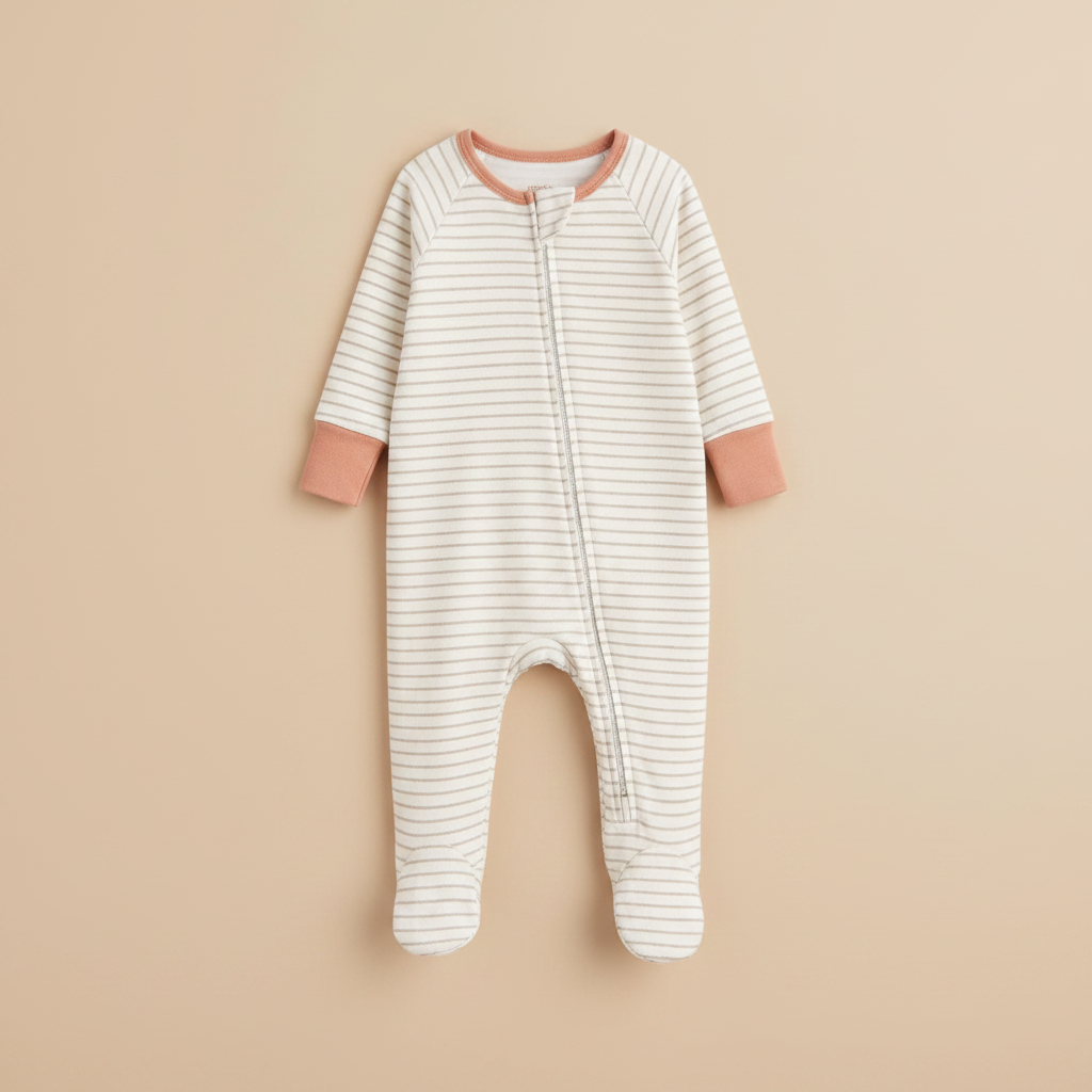 B&B Little Angels Footed Sleeper Set – Soft & Cozy
