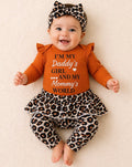 B&B Little Angels Baby Girl Outfit Set – Bell Bottom Style (3-Piece)