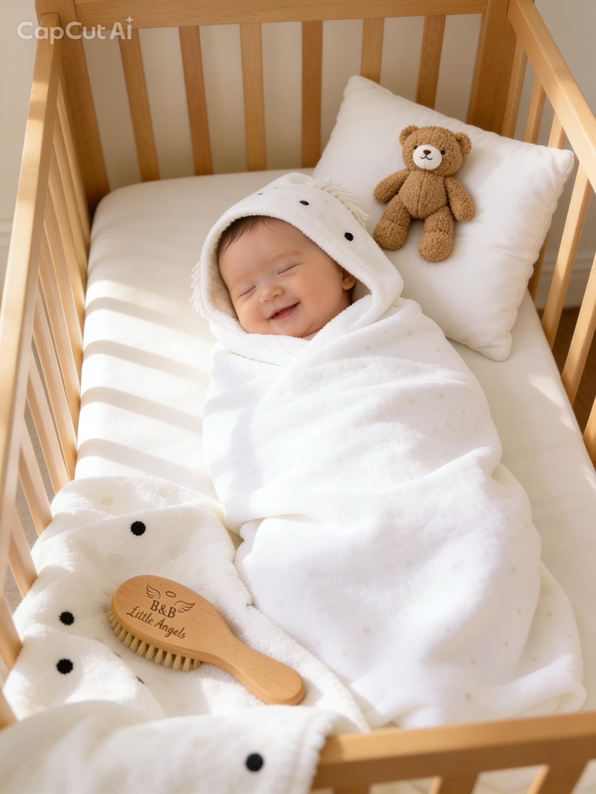 B&B Little Angels™ 🤍 Little Bear Bath & Comfort Gift Box