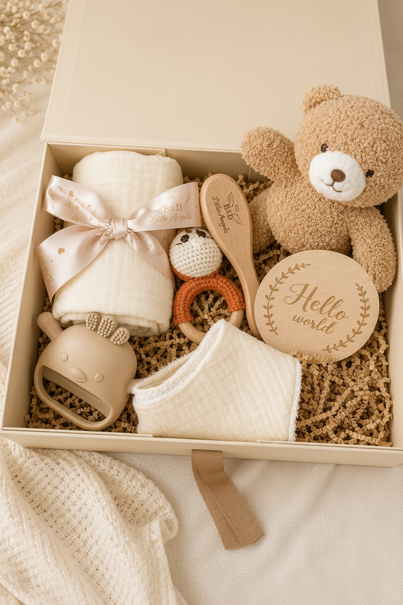 B&B Little Angels™ Luxury Newborn Essentials Gift Box