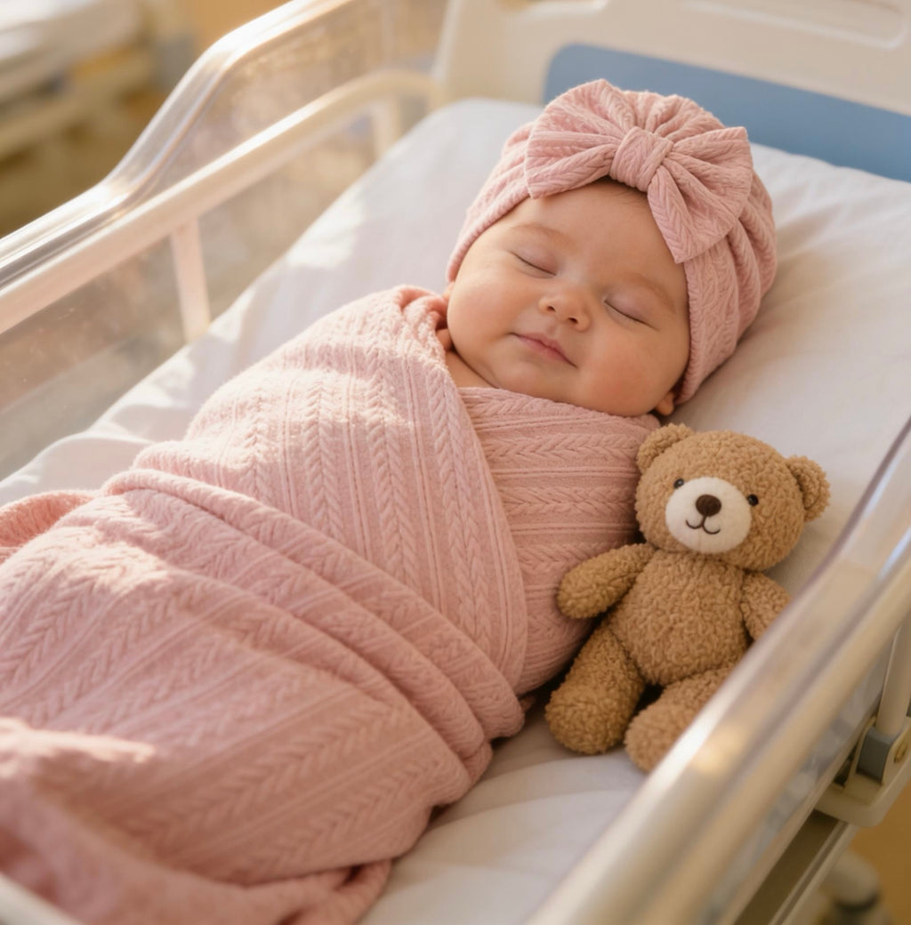 B&B Little Angels™ Knit Teddy Gift Box