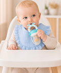 B&B Little Angels Baby Feeding Starter Kit (Bib & Fruit Feeder Gift Set)