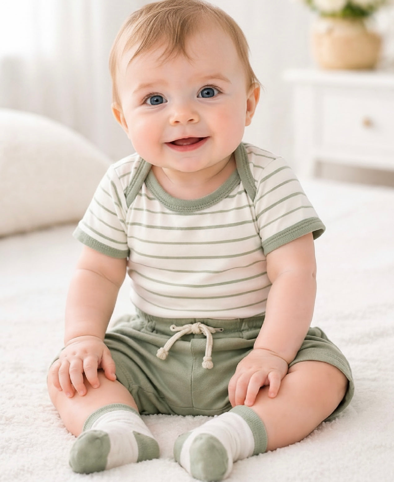 B&B Little Angels Outfit Set 3-Piece Baby Set)