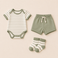 B&B Little Angels Outfit Set 3-Piece Baby Set)