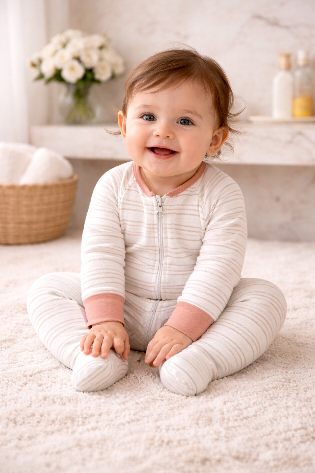 B&B Little Angels Footed Sleeper Set – Soft & Cozy