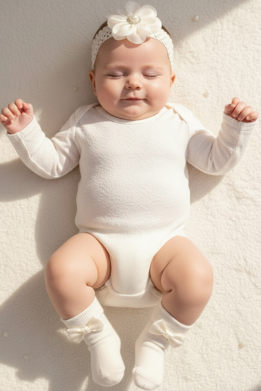B&B Little Angels Headband & Socks Set – Blossom Style