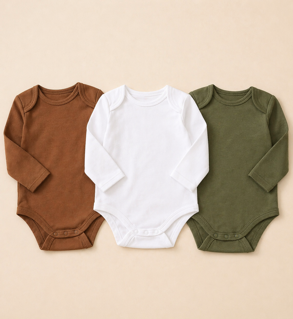 ✨ B&B Little Angels 3-Piece Essential Bodysuit Set