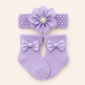 B&B Little Angels Headband & Socks Set – Blossom Style