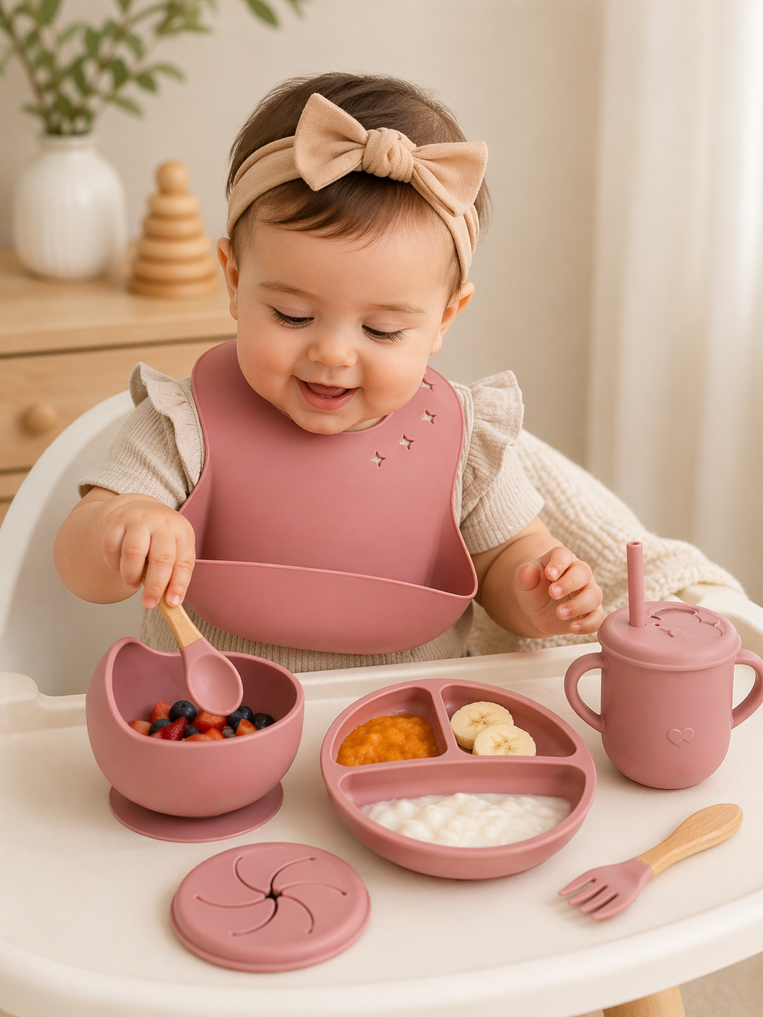 B&B Little Angels Feeding Set – Baby Essentials
