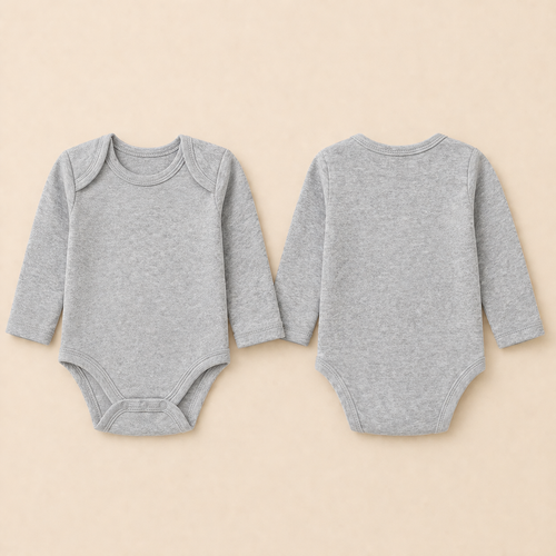 B&B Little Angels 2-Pack Baby Bodysuits – Soft Cotton Onesies