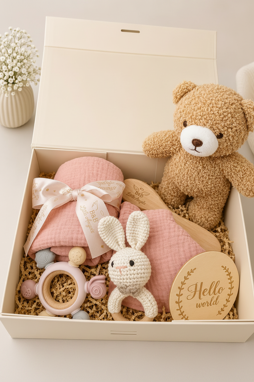 B&B Little Angels™ Luxury Newborn Essentials Gift Box