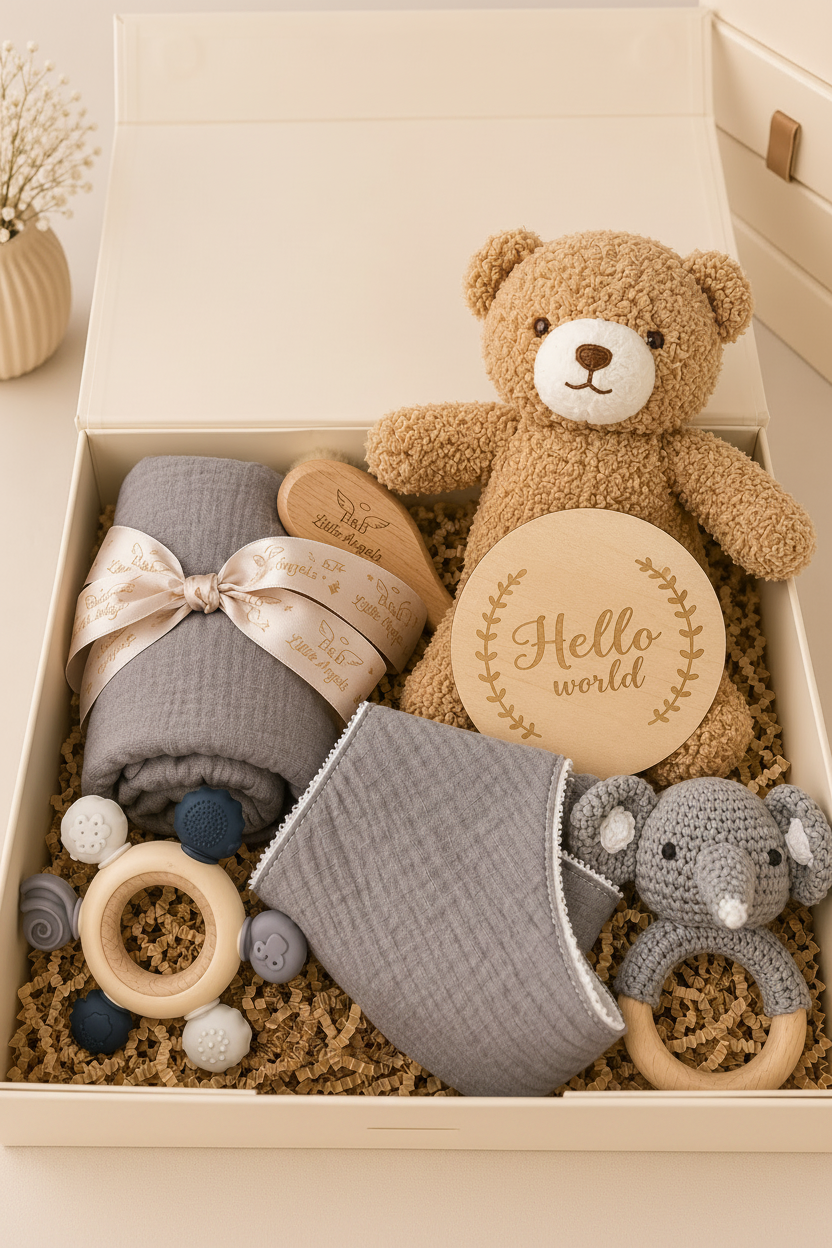 B&B Little Angels™ Luxury Newborn Essentials Gift Box