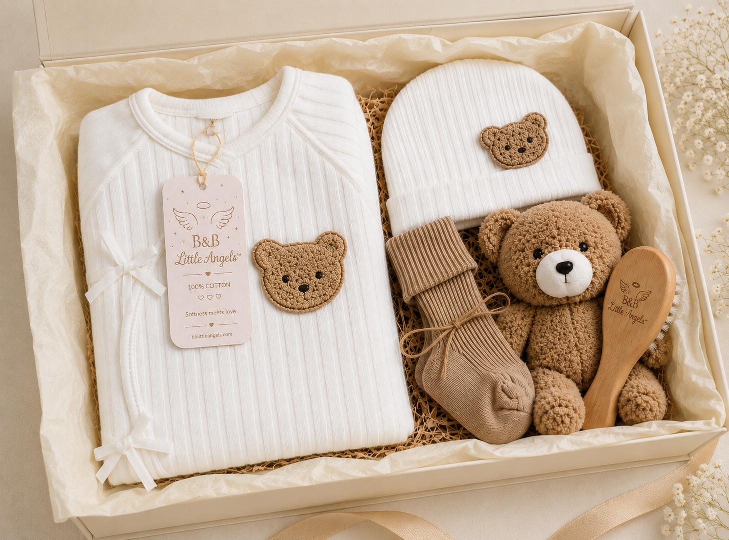 B&B Little Angels™ Bear Essentials Gift Box